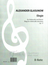Elegie für Violoncello und Klavier op. 17